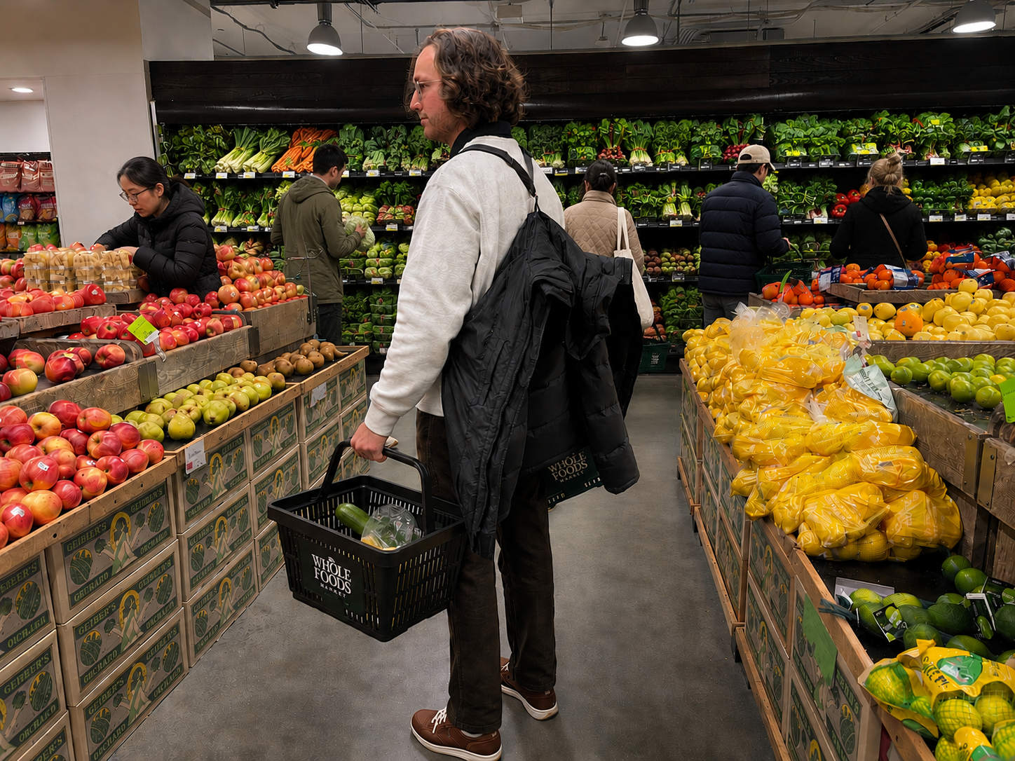Grocery shopping, hands free